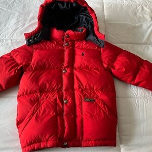 Boys Polo Ralph Lauren puffer coat Size 6